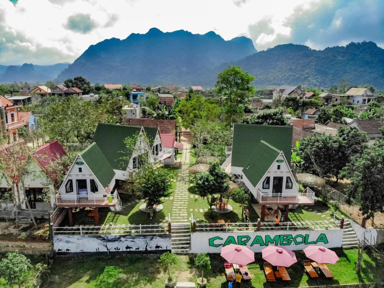 Carambola Bungalow 퐁냐 외부 사진